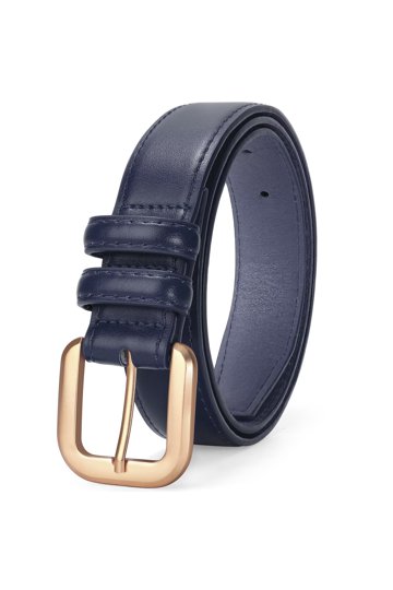 ladies navy belts for dresses Women s Blue Stylish and Versatile Plus Size Cocktail