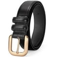 thumbnail image 1 of JASGOOD Leather Belts for Women Fashion Waist Ladies Belt for Jeans Pants with Pin Buckle, 1 of 10