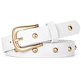 thumbnail image 1 of JASGOOD Women Leather Belts Fashion Studded Punk Belt for Holiday Party, 1 of 8