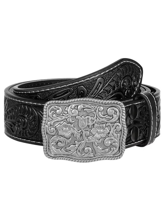 Mens Western Leather Belts