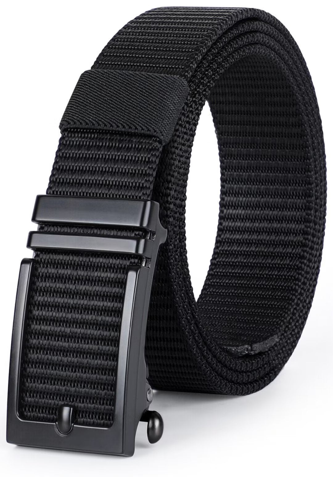 JASGOOD Men Tactical Belt, Military Style Webbing Riggers Web Belt