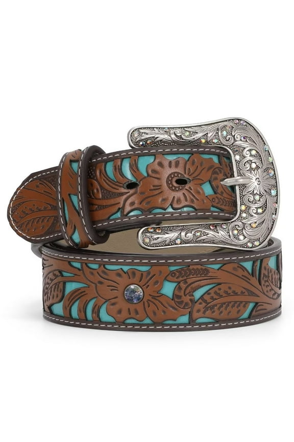 Western Belts for Women Cowgirl Cowboy Country Belt for Jeans Pants Dresses