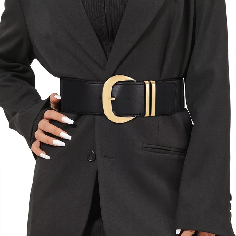 Elastic Wide Stretchy Waist Cinch Belt for Dresses Jeffdad Wide Stretchy Belts for Women, Vintage Elastic Waist  main image 2