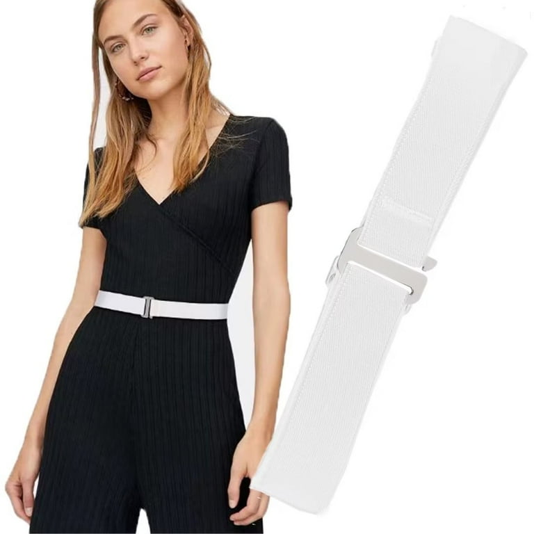 Flat buckle 2024 belt womens