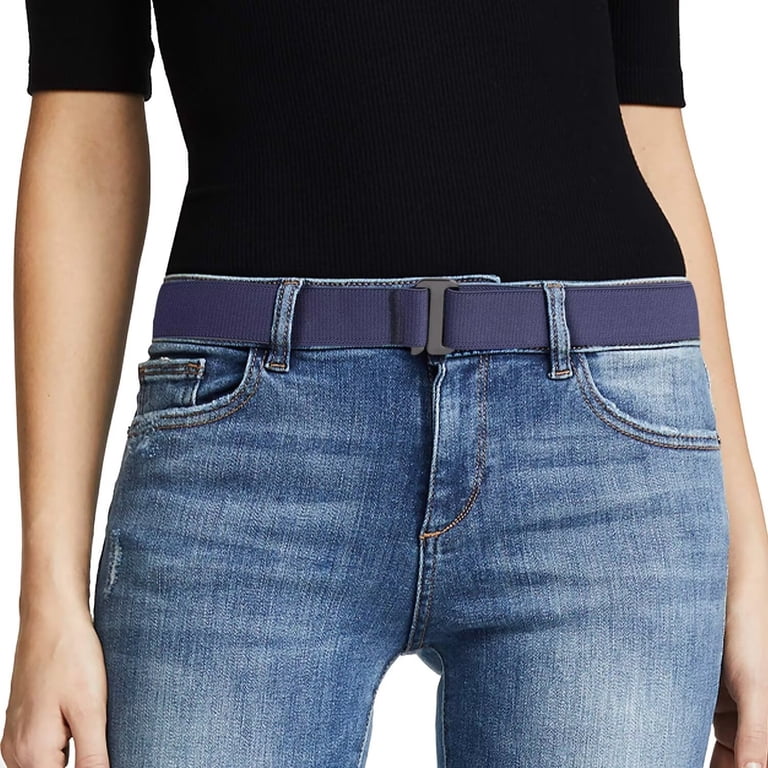 JASGOOD Women Invisible Stretch Belts No Show Elastic Web  display picture 3