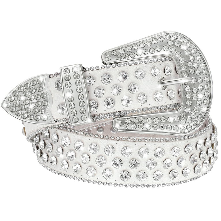 Jasgood Women's Western Rhinestone Belt