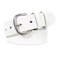 thumbnail image 1 of JASGOOD Women White Belts for Jeans Pants Ladies Leather Belt with Pin Buckle, 1 of 9