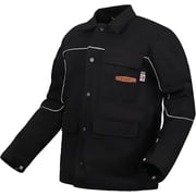 JASIC Welding Jacket 11 oz Cotton Flame ResistantFR Light weight Weld ClothesSizeL