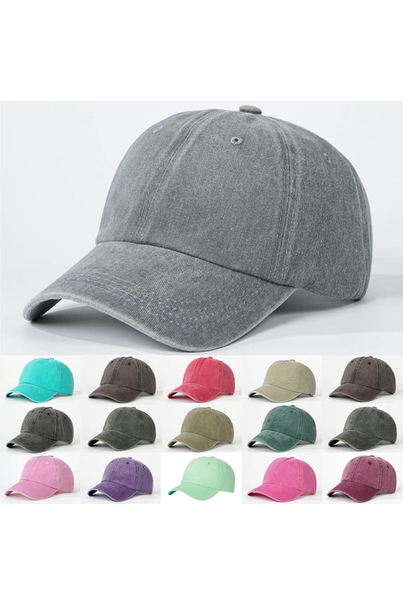 Adjustable Soft Roof Baseball Sun Visor Hat Solid-Color Outdoor Fashion for Men and Women