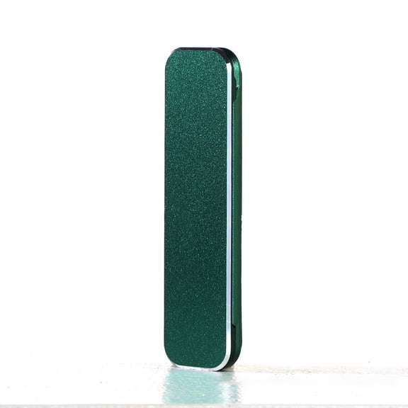 JASKFLY Metal Phone Stand - Slim Adhesive Back Sticker with Sturdy Finger Ring Clasp for Desktop Viewing & Video Calls, for Secure Portable Use(Green)