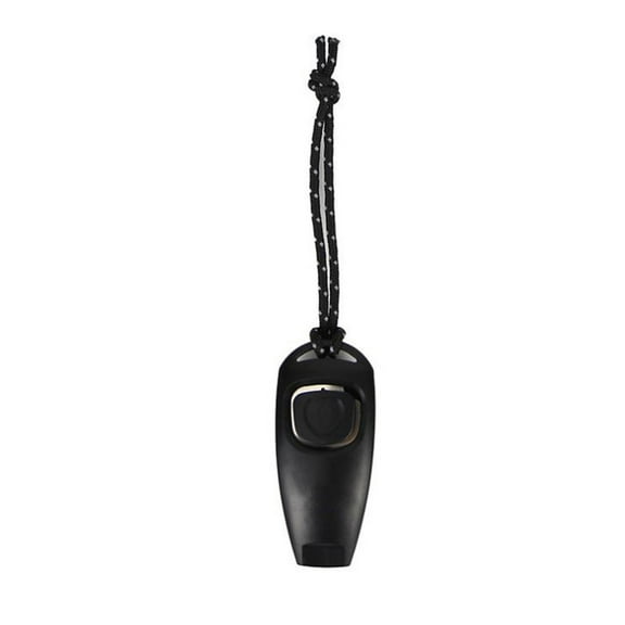 JASKFLY Survival Whistle - 2.87x1.29x0.78in Plastic Training Sounder with Reflective Cord for Emergency Signaling in Outdoor Adventures & Sports Safety(Black)