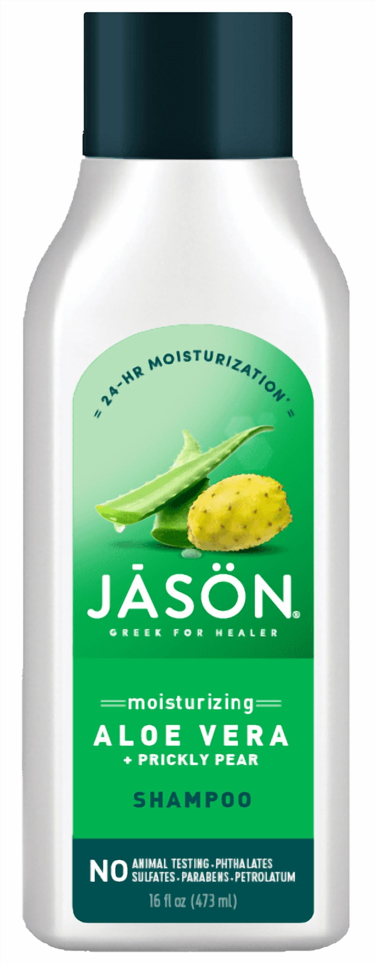JASON Intense Moisture Aloe Vera 80% + Prickly Pear Shampoo, 16 fl. oz.