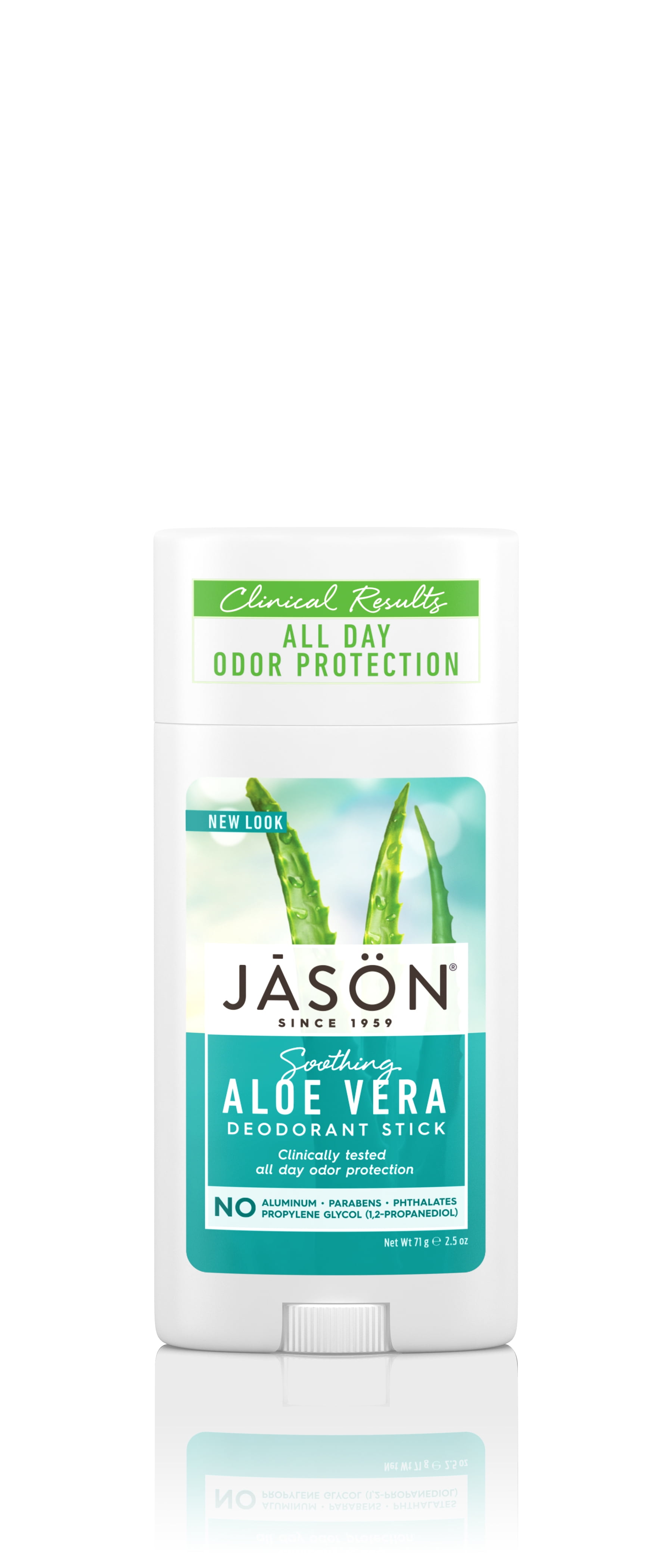 Sinewi Invitere Forudsige JASON Soothing Aloe Vera Deodorant, 2.5 Ounce Stick - Walmart.com