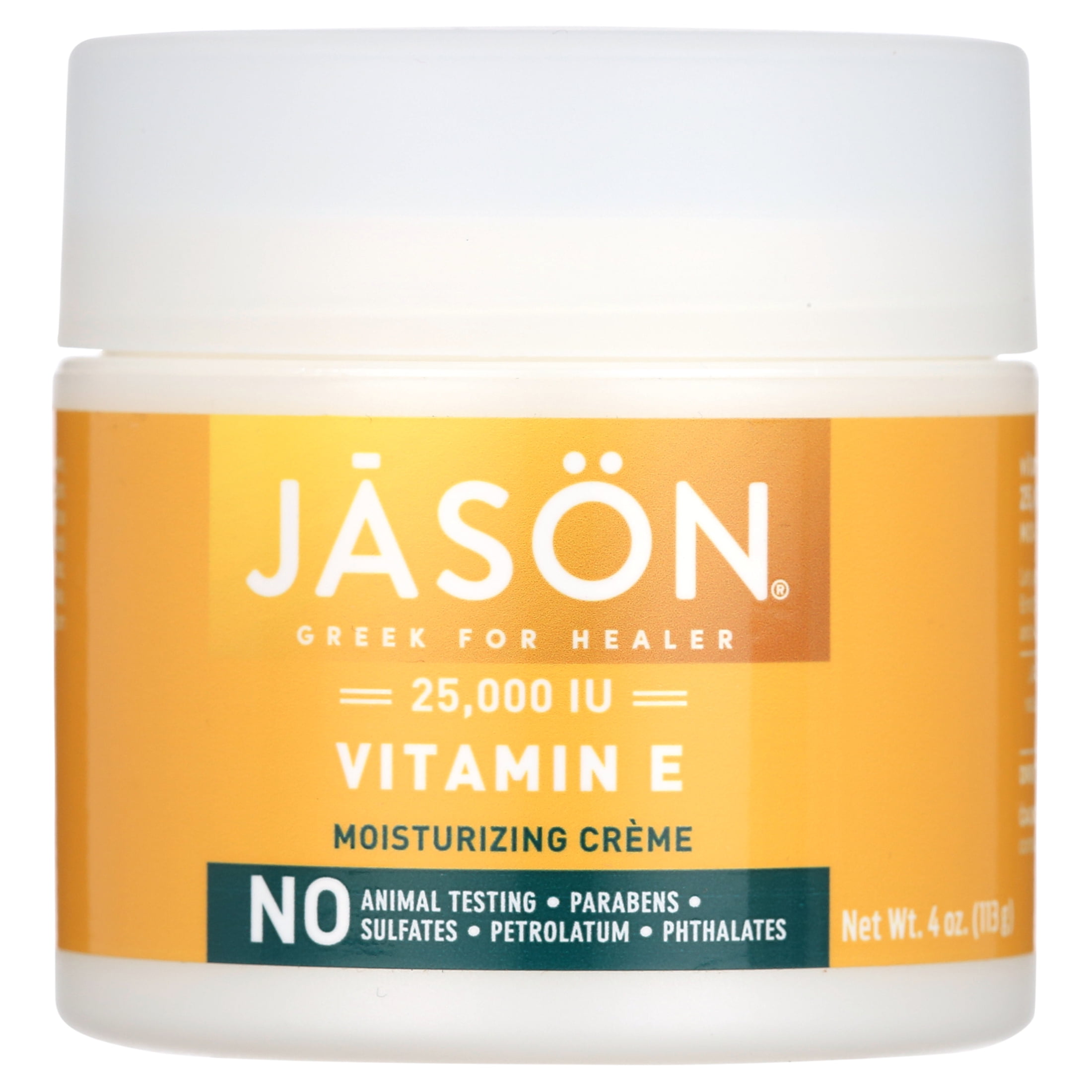 JASON Vitamin E 25,000 IU Body & Face Moisturizing Creme, 4 oz