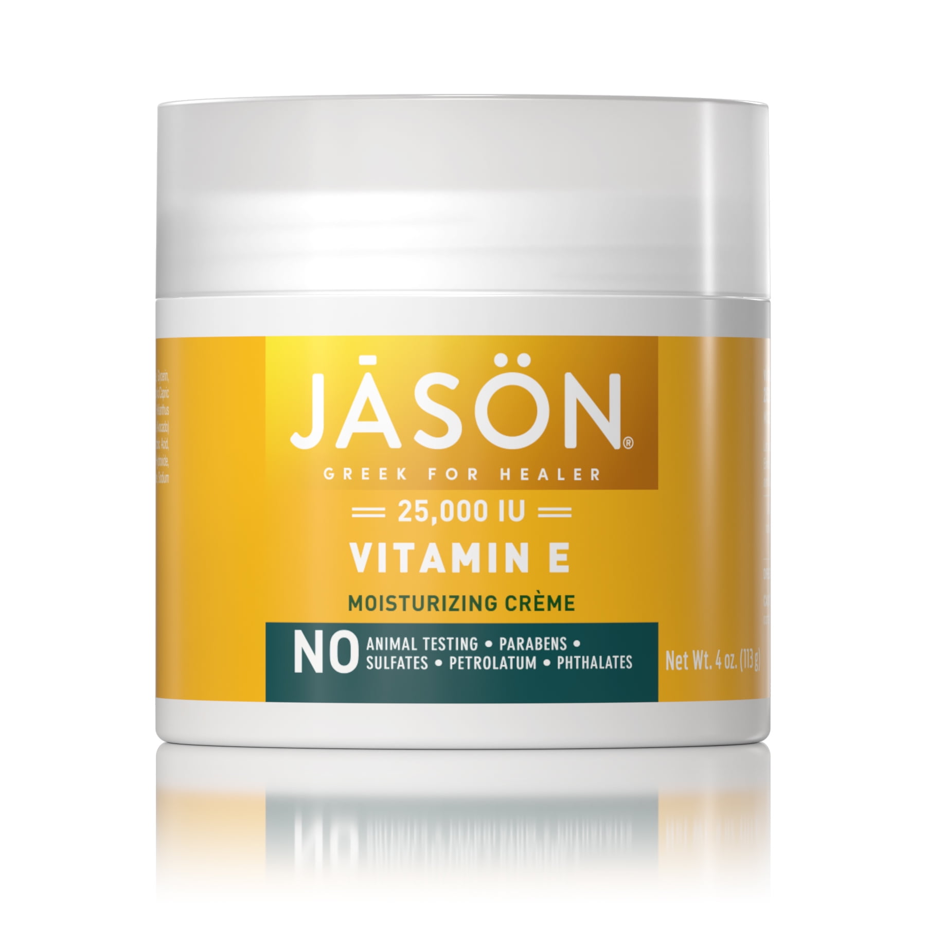 JASON Vitamin E 25,000 IU Intensive Body & Face Moisturizing Creme, 4