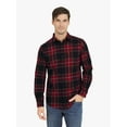 thumbnail image 1 of Chaps Men's & Big Men's Japse Flannel Shirt, Sizes S-3XL, 1 of 8