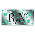 thumbnail image 1 of JASS GRAPHIX RN Polka Dot Nurse License Plate, 1 of 1