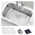 thumbnail image 1 of JASSFERRY Undermount Kitchen Sink Single Bowl 27 Inch, 27", 18-gauge Stainless Steel, 1 of 7