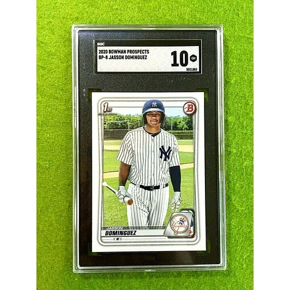 JASSON DOMINGUEZ SGC 10 ROOKIE CARD BOWMAN 1ST YANKEES RC 2020 Topps GEM MINT 10