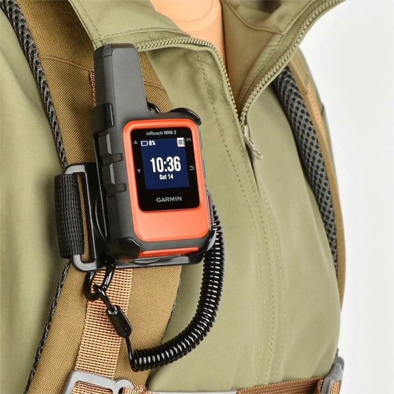 Backpack Tether Mount for Garmin inReach Mini & Mini 2, Backpack Tether Holder for Garmin Handheld GPS Devices - Great for Hiking & Hands-Free
