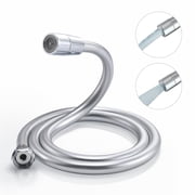 JASYA 6 ft Shower Hand Hose Silver PVC 2-Mode Bidet Nozzle Hose 69 inches,1 Pcs