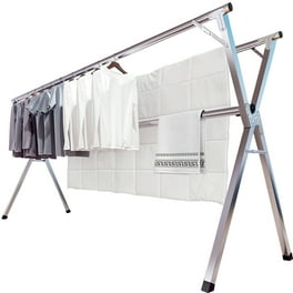 Laundry Rack Mainstays Space Saving Folding Drying Rack Mainstays