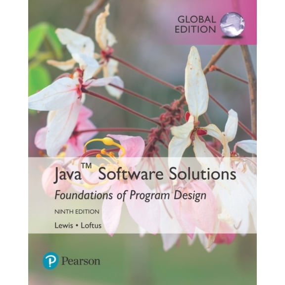 JAVA SOFTWARE SOLUTIONS GLOBAL EDITION