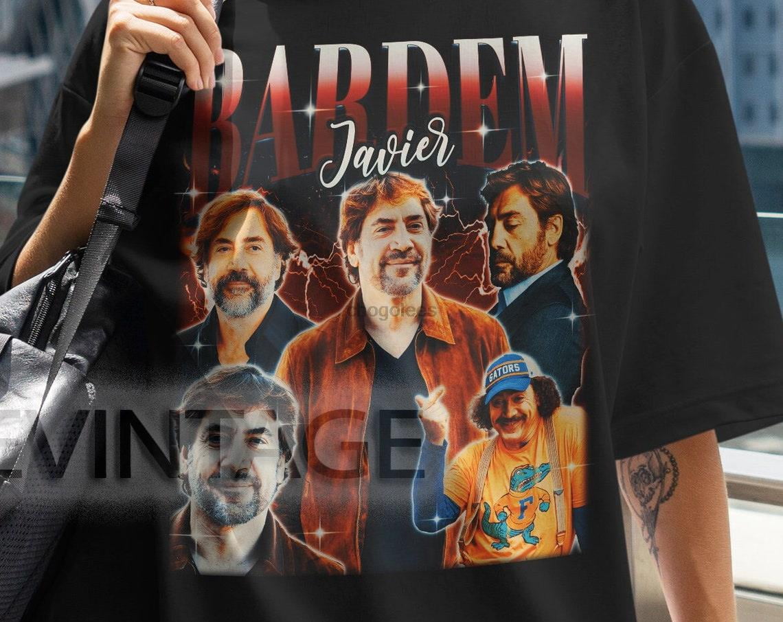 JAVIER BARDEM Vintage Shirt Javier Bardem Homage Actor Javier Bardem