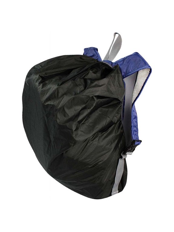 Black Backpack Cover for Protecting Contents for Travel, Hiking, Camping, Outdoors