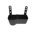 thumbnail image 1 of JAVOedge Black Over the Back Car Seat Dual Cup and Food Holder for Kids, Storage, Etc Plus Bonus Drawstriong Bag, 1 of 5