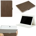 thumbnail image 1 of JAVOedge Brown Grain Pattern Universal Book Case for 9-10" Tablets, iPad Air, Samsung Note, Nook HD 9, Nexus 10 + More, 1 of 11