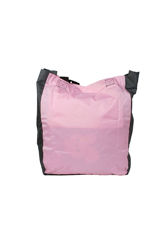 Fold Up Self Storage Travel Tote Bag with Bonus Reusable Drawstring Bag