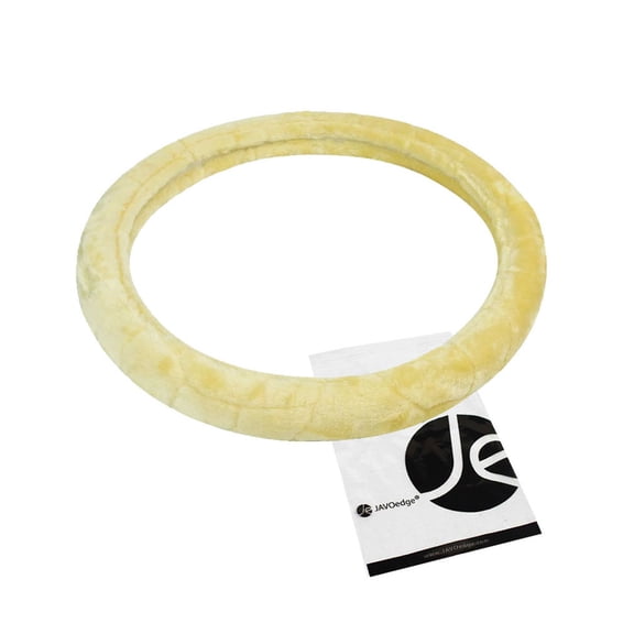 JAVOedge Plush Soft and Comfortable Steering Wheel Cover Keeps Hands Warm In Winter