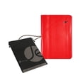 thumbnail image 1 of JAVOedge Red Wrap Around Passport Holder Case with Pockets for Boarding Passes, Cards, Documents, 1 of 4
