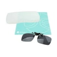 thumbnail image 1 of JAVOedge Semi Clear Ultra Thin Hard Slim Clip On Case for Eyeglass Clip On and Microfiber Cleaning Cloth, 1 of 5