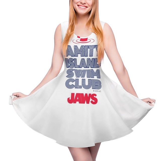 JAWS JAWS MOVIE BEST FILM SHARKS USA AMITY ISLAND SWIM CLUB 1975