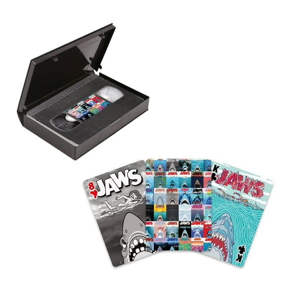 JAWS Posters Premium VHS Tape Playing Cards