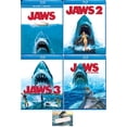 thumbnail image 1 of JAWS The Complete Collection Jaws 1, Jaws 2, Jaws 4, & Jaws The Revenge 4 Blu Ray Set Includes Jaws Glossy Print Art Card, 1 of 6