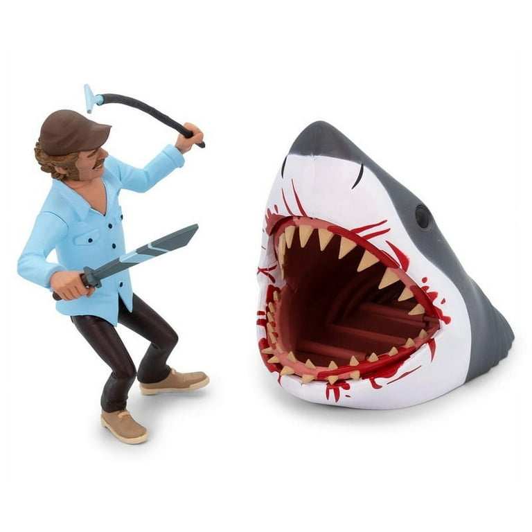 JAWS Toony Terrors Quint & Shark Figure 2-Pack 