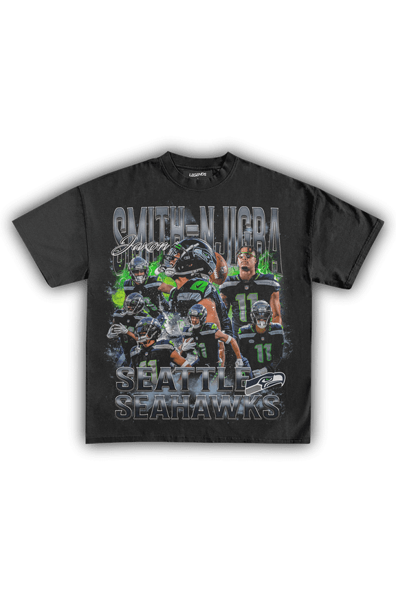 JAXON SMITH-NJIGBA TEE, BOOTLEG PRINT FRONT SHIRT, FOOTBALL FAN SHIRT, UNISEX SHIRT, FOR MEN & WOMEN