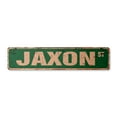 thumbnail image 1 of JAXON Vintage Plastic Street Sign Childrens Name Room Sign | Indoor/Outdoor |  18" Wide, 1 of 4
