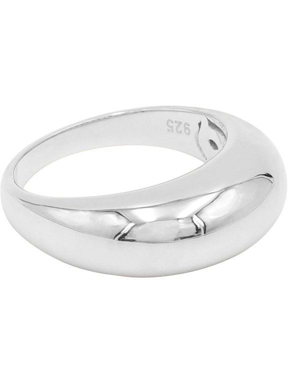Dome Silver Ring - Solid Silver Bubble Jewelry for Women