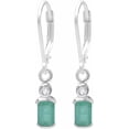 thumbnail image 1 of JAY JOOLS Sterling Silver Gemstone Dangle Earrings – Elegant Drop Earrings Gift for Her, 1 of 5