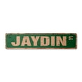 thumbnail image 1 of JAYDIN Vintage Plastic Street Sign Childrens Name Room Sign | Indoor/Outdoor |  36" Wide, 1 of 4