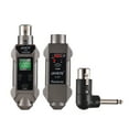 thumbnail image 1 of JAYETE JAYETE C-01 UHF Professional Wired to Wireless Microphone Converter Micphone & Receiver 571~598MHz Receiving Transmission Compatible with Dynamic/Condenser Microphone with 48V Phantom, 1 of 7