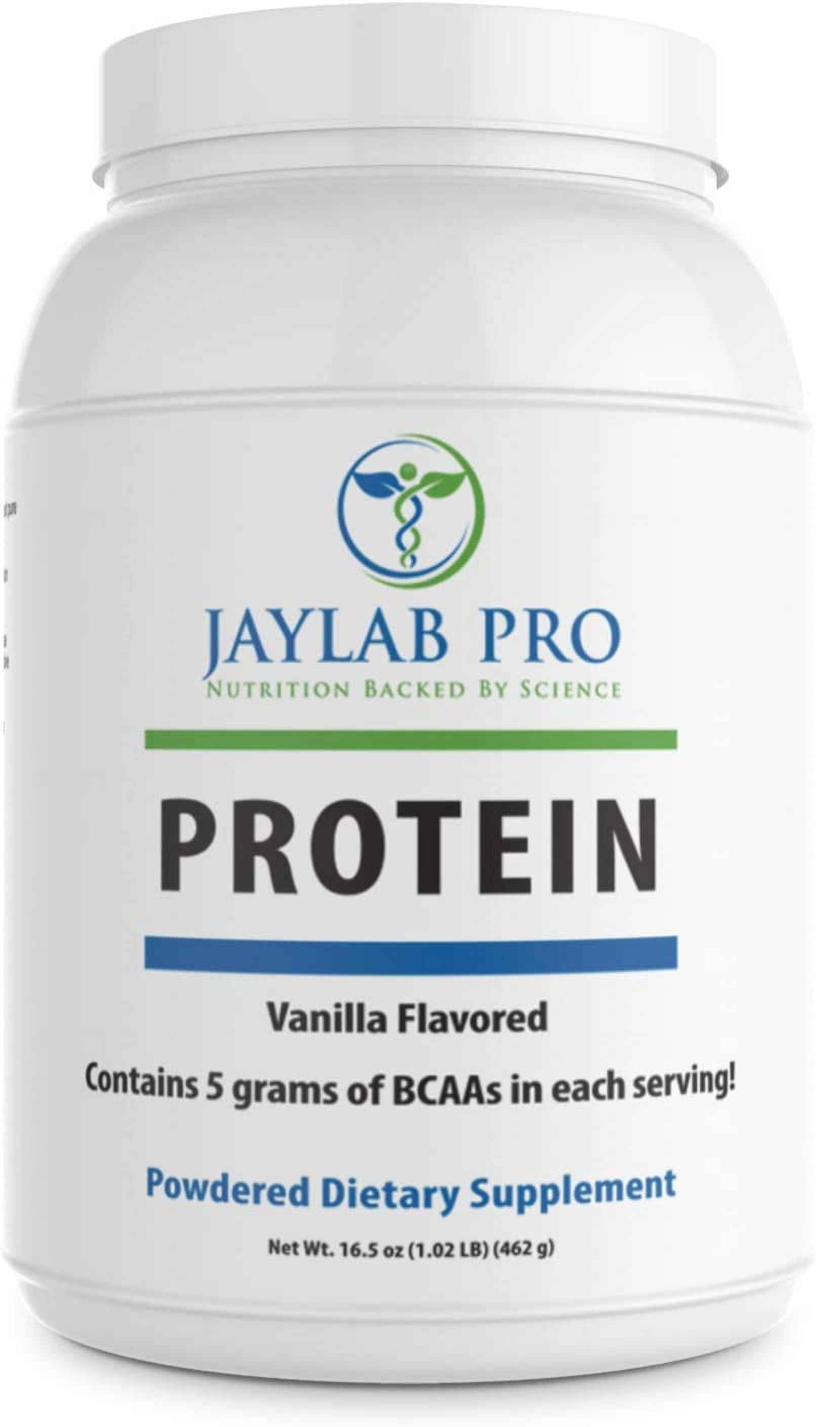 JAYLAB PRO Protein Powder, 100 Optimal Whey Protein, Keto Friendly, Best Delicious Vanilla 100