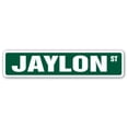 thumbnail image 1 of JAYLON Street Sign Childrens Name Room Sign | Indoor/Outdoor |  18" Wide, 1 of 5