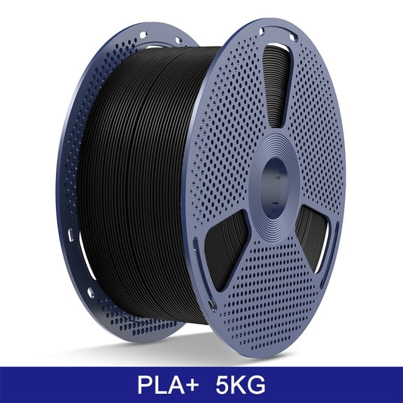 JAYO 5KG PLA+ Black Large Spool 11lbs 3D Printer Filament 1.75mm Low Shrinkage