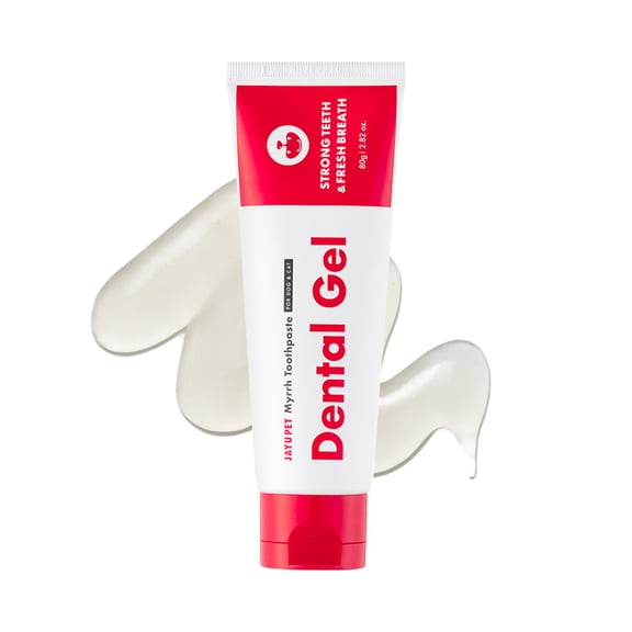 JAYU PET Dental Gel - Toothpaste for Dogs & Cats 2.82 oz (80 g)