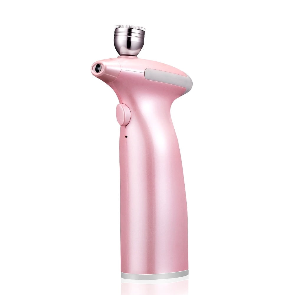 JAYWAYNE Airbrush Kit with Compressor,Rechargeable Portable Oxygen Facial Airbrush Nano Facial Steamer,for Face Body Hydration, Makeup, Nails,Tattoo,Purple